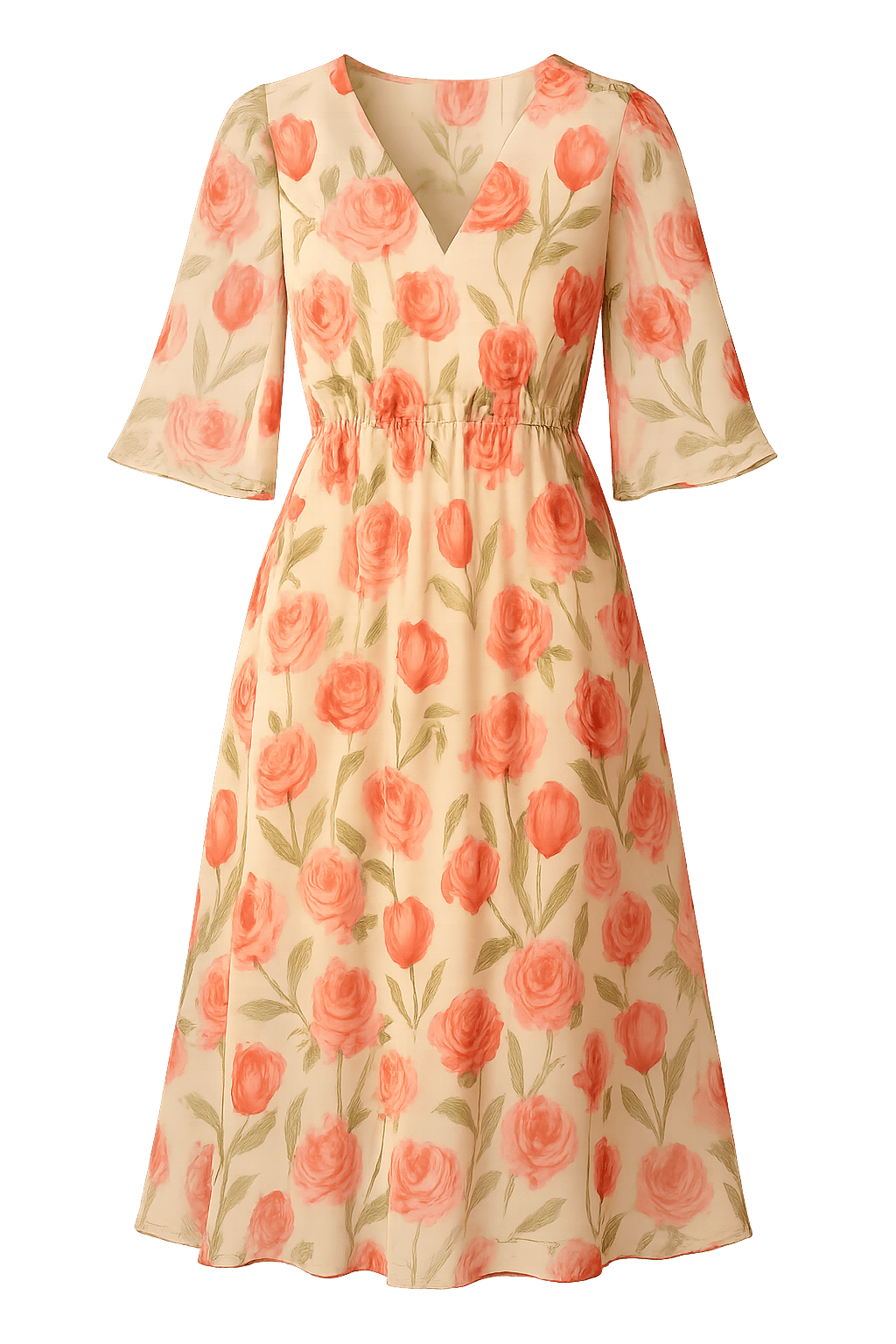 Chiffon Floral Dresses for Women