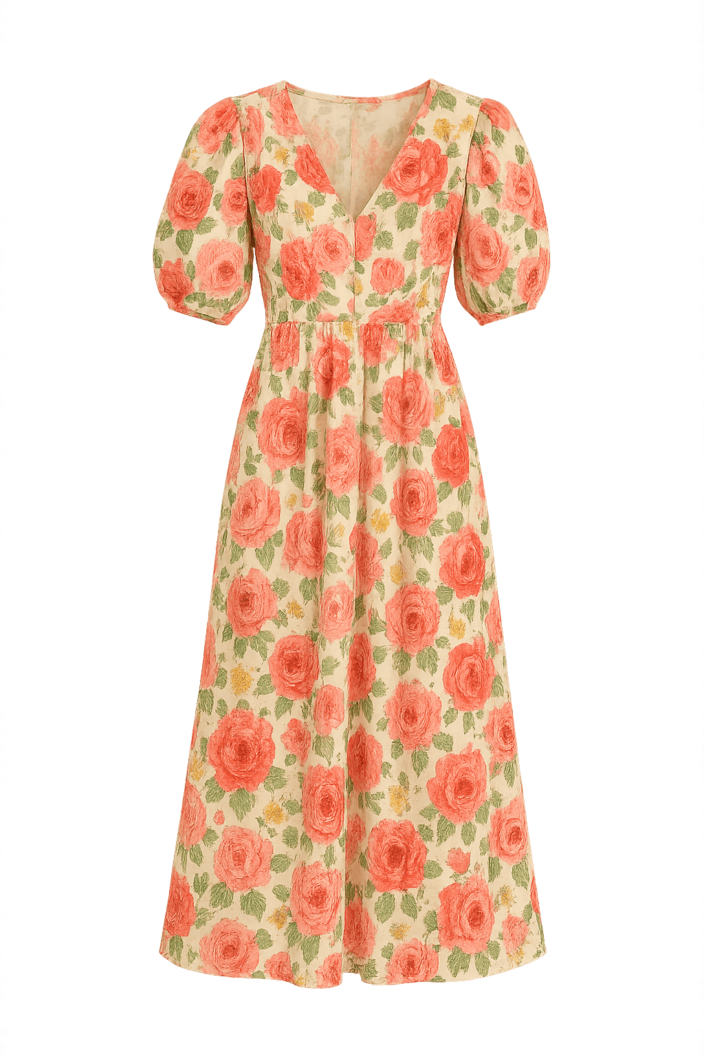 Floral Print Maxi Dress